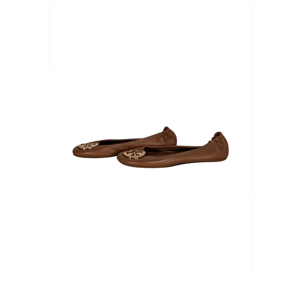 Tory Burch - Tan Leather Flats Sz 6.5